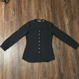 Navy Blue Long Sleeve Tunic / Sz Small / Team Style by Oobe